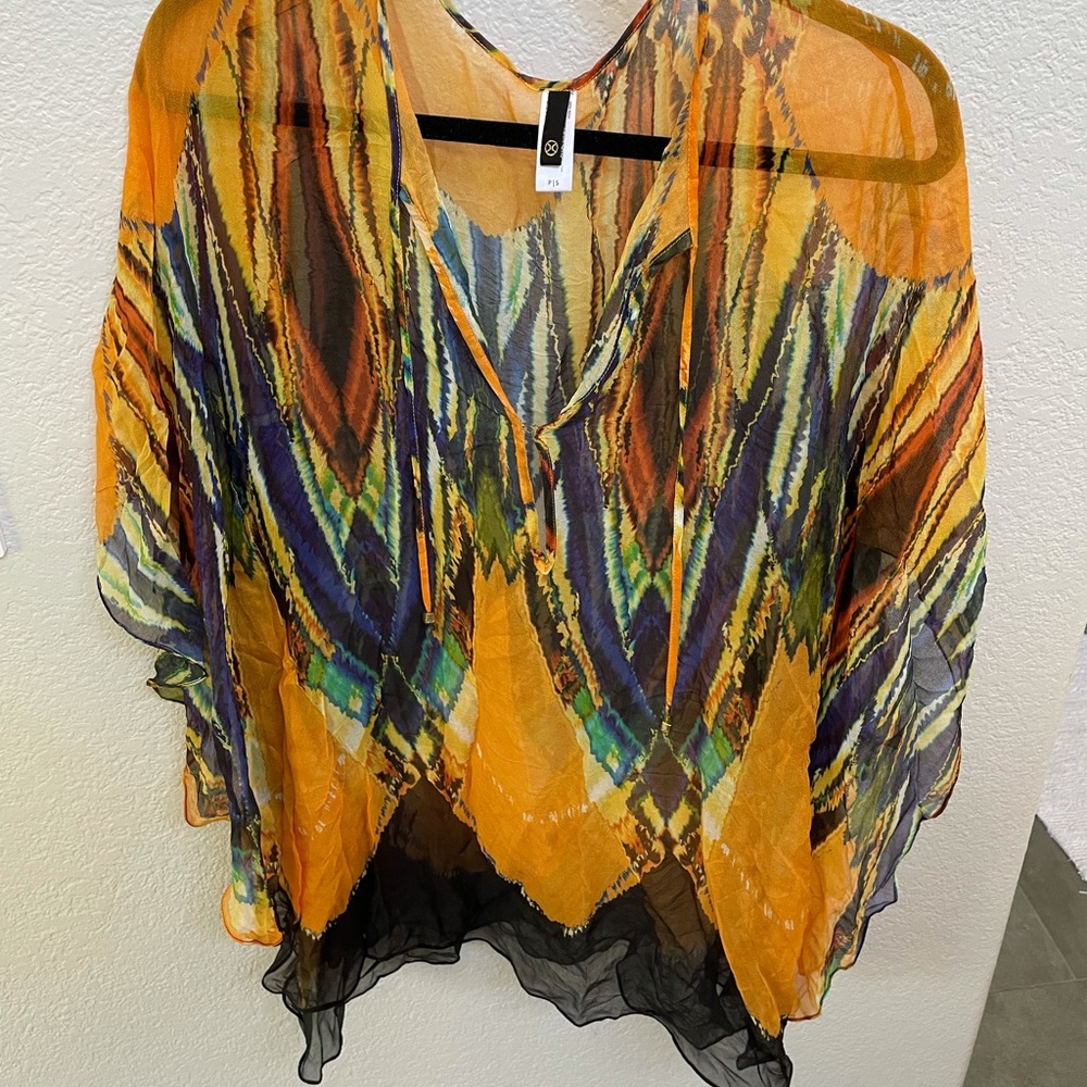 Swim coverup VIX sheer